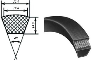 BRT SPC-section V-belt